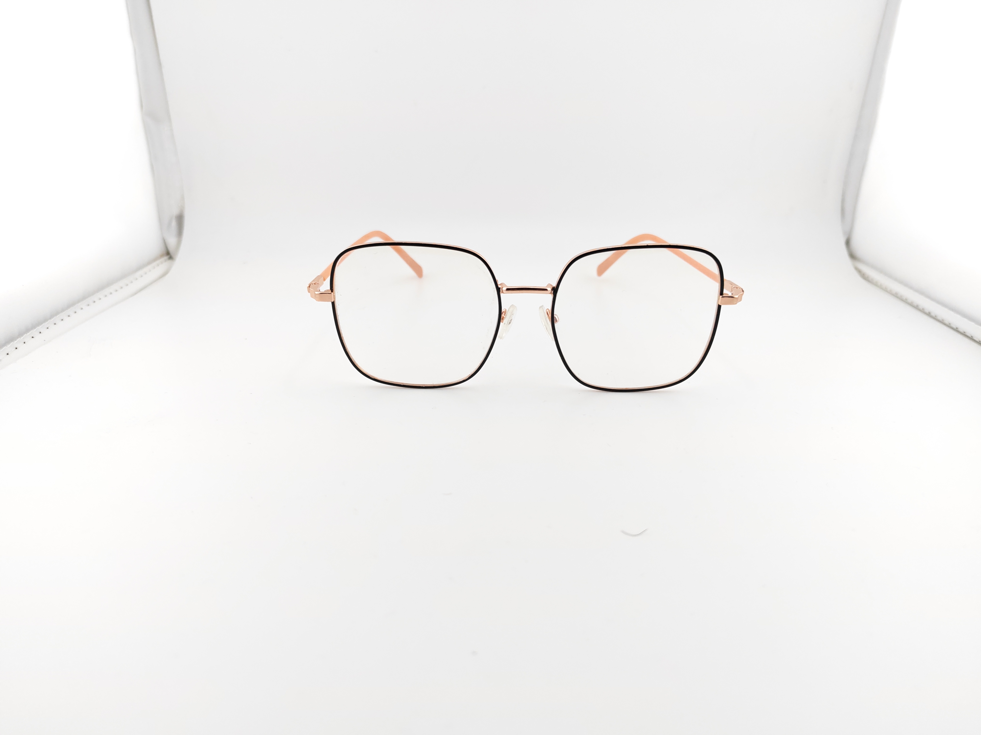 Vunette signature - carré metal noir