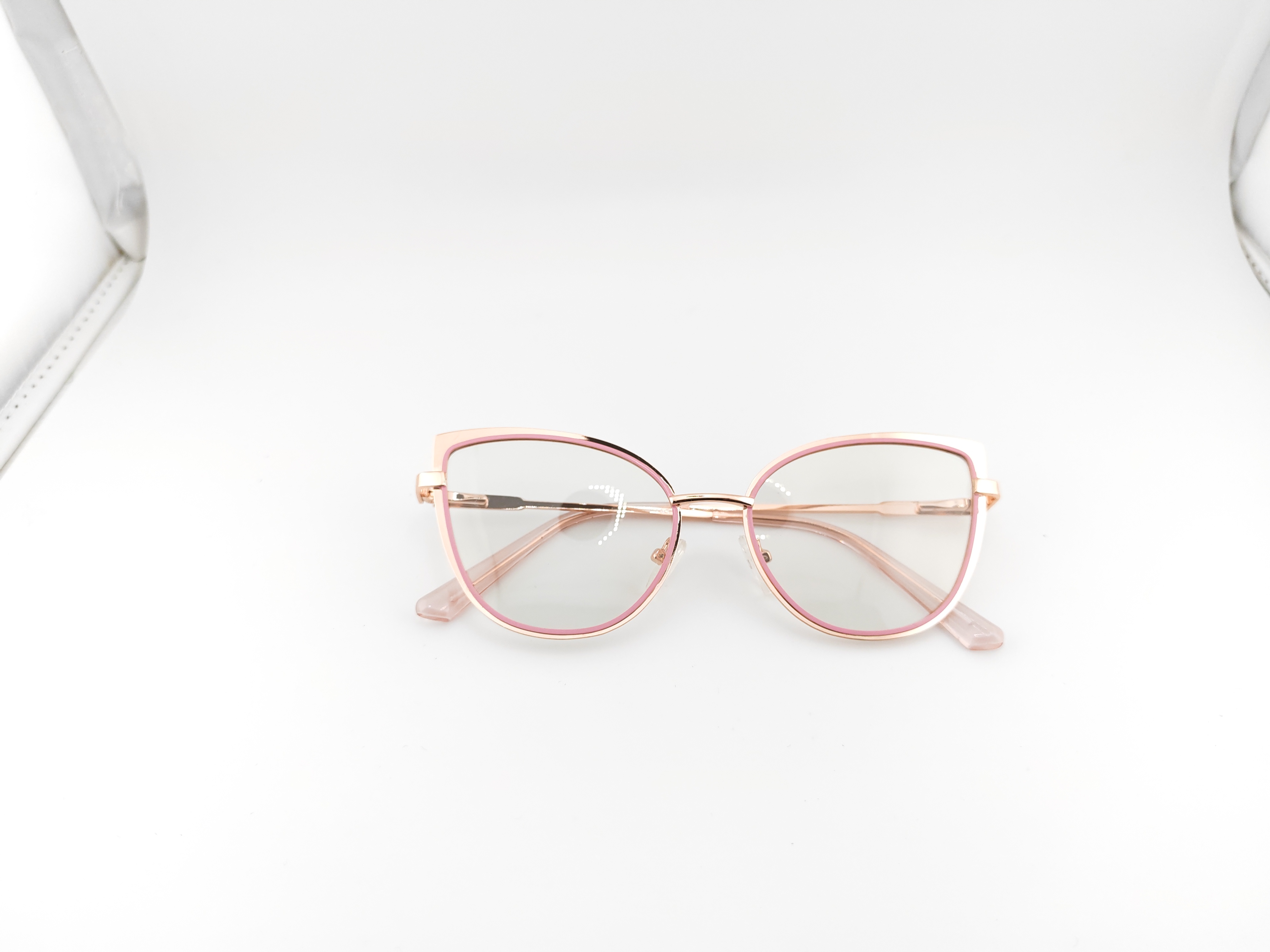 Vue miniature 4 de vunette signature - papillon métal old rose